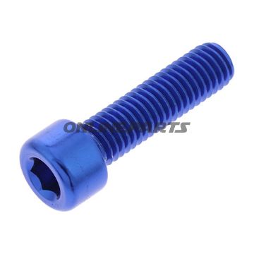 Hex Socket Cap Screw Proboltm8x1.25Mm 30Mm Alu Blue