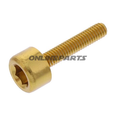 Hex Socket Cap Screw Proboltm4x0.7Mm 20Mm Alu Gold