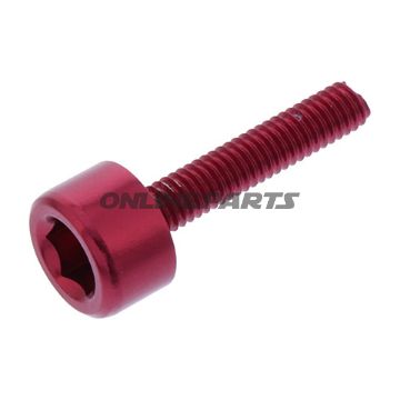 Hex Socket Cap Screw Proboltm4x0.7Mm 20Mm Alu Red