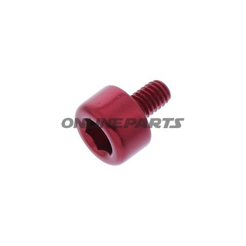 Hex Socket Cap Screw Proboltm4x0.7Mm 6.5Mm Alu Red