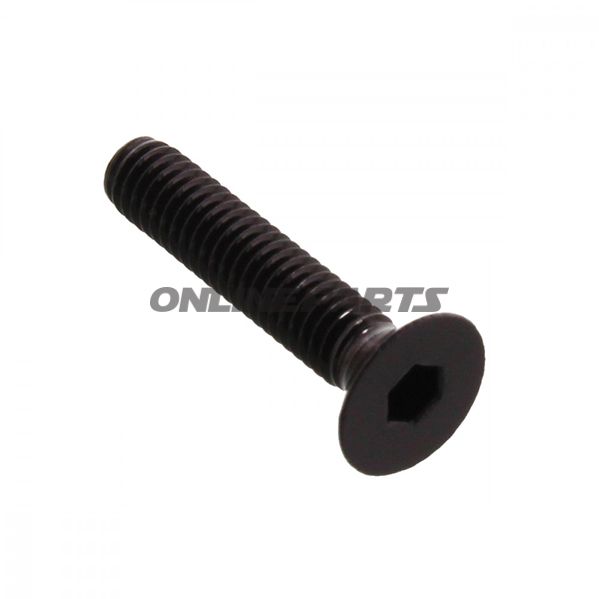 Countersunk Screwm4x0.7Mm 20Mm Alu Black