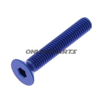Countersunk Screwm5x0.8Mm 30Mm Alu Blue