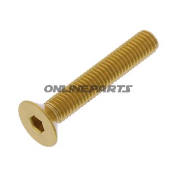 Countersunk Screwm5x0.8Mm 30Mm Alu Gold