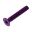 Countersunk Screwm5x0.8Mm 30Mm Alu Purple
