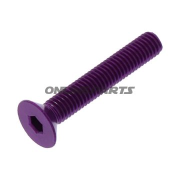 Countersunk Screwm5x0.8Mm 30Mm Alu Purple