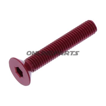 Countersunk Screwm5x0.8Mm 30Mm Alu Red