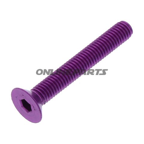 Countersunk Screwm5x0.8Mm 35Mm Alu Purple