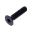 Countersunk Screwm6x1.00Mm 25Mm Alu Black