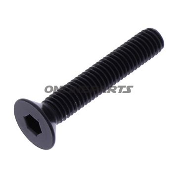 Countersunk Screwm6x1.00Mm 35Mm Alu Black
