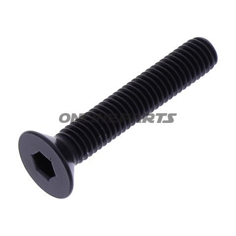 Countersunk Screwm6x1.00Mm 35Mm Alu Black