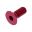 Countersunk Screwm8x1.25Mm 20Mm Alu Red