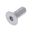 Countersunk Screwm8x1.25Mm 20Mm Alu Silver