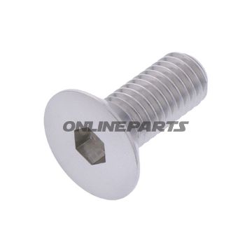 Countersunk Screwm8x1.25Mm 20Mm Alu Silver
