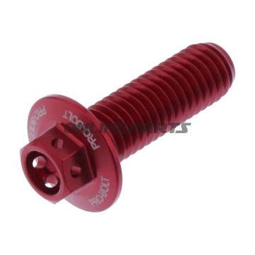 Hex Bolt Proboltm8x1.25Mm 25Mm Alu Rac Red