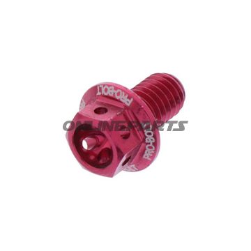 Hex Bolt Proboltm6x1.00Mm 10Mm Alu Rac Red