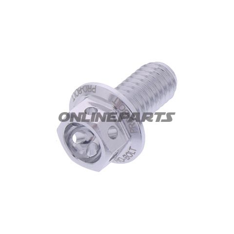 Hex Bolt Proboltm6x1.00Mm 12Mm Alu Rac Silver
