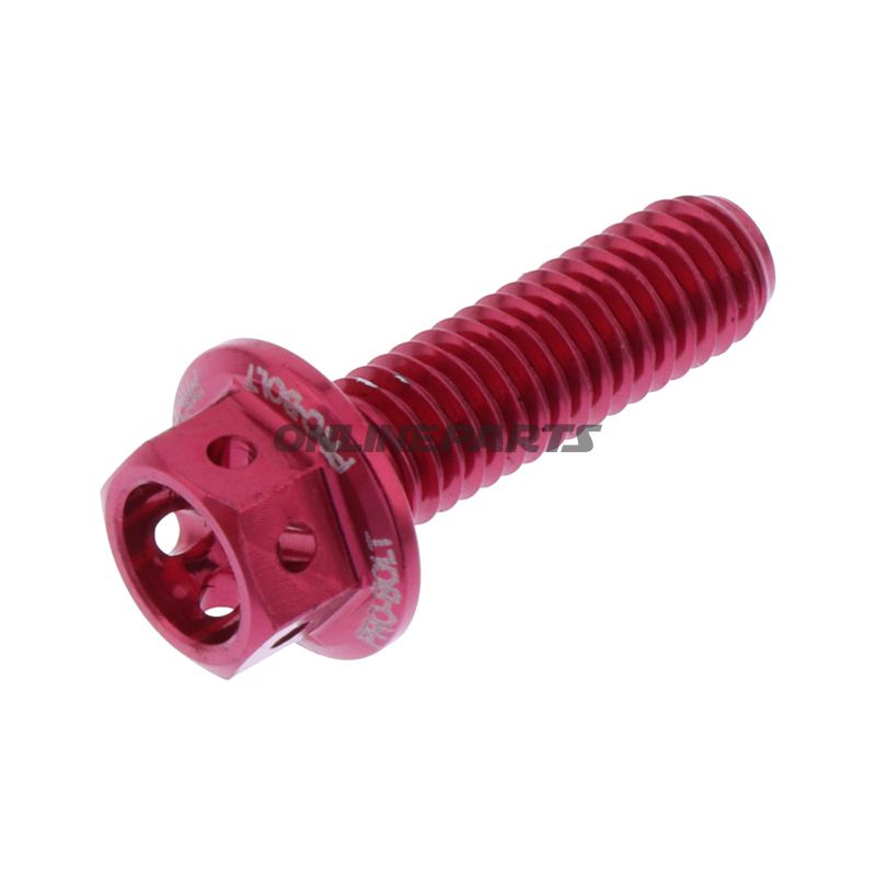 Hex Bolt Proboltm6x1.00Mm 20Mm Alu Rac Red