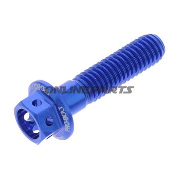 Hex Bolt Proboltm6x1.00Mm 25Mm Alu Rac Blue