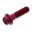 Hex Bolt Jmp Boltm8x1.25Mm 30Mm Alu Rac Red