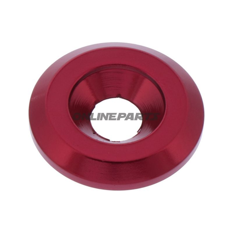 Countersunk Washerm6 Alu Red