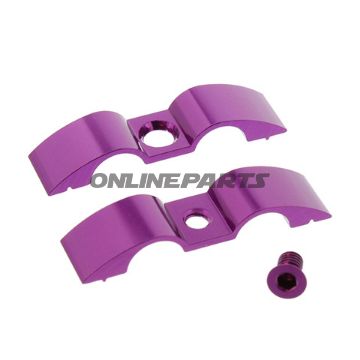 Brake Hose Bracket Probolt9mm 2Fach Alu Purple
