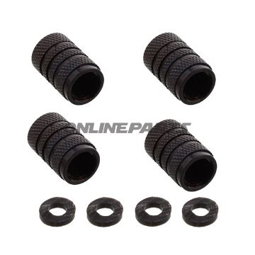 Vent Cover Kit Proboltcont 4 Alu Black