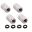 Vent Cover Kit Proboltcont 4 Alu Silver