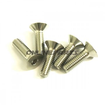 Countersunk Screwm6x1.00Mm 25Mm Stainless Steel A4