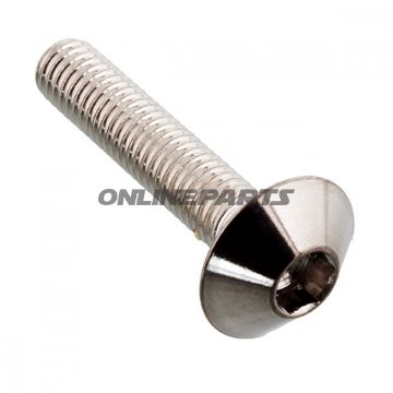Dome Head Bolt Proboltm5x0.8Mm 25Mm Stainless Steel A4