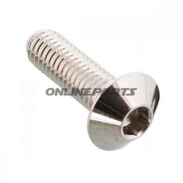 Dome Head Bolt Proboltm6x1.00Mm 20Mm Stainless Steel A4