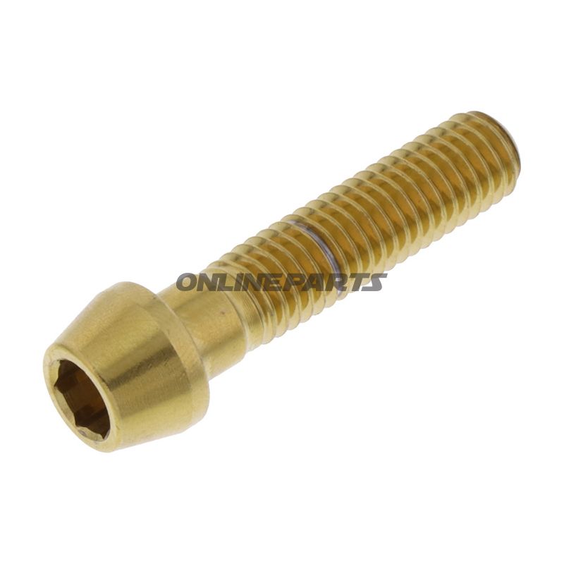 Cone Head Bolt Proboltm8x1.25Mm 35Mm Stainless Steel A4 Gold