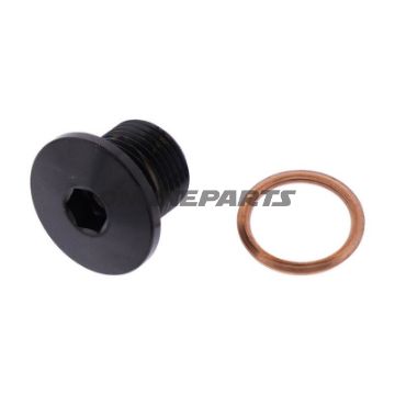 Hex Socket Cap Screw Kopf Proboltm14x1.25Mm 11Mm Stainless Steel A4 Black