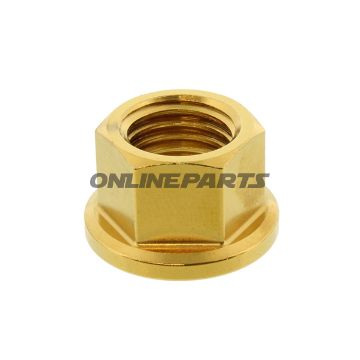 Nut Rear Sprocket Proboltm12x1.50Mm Stainless Steel A4 Gold