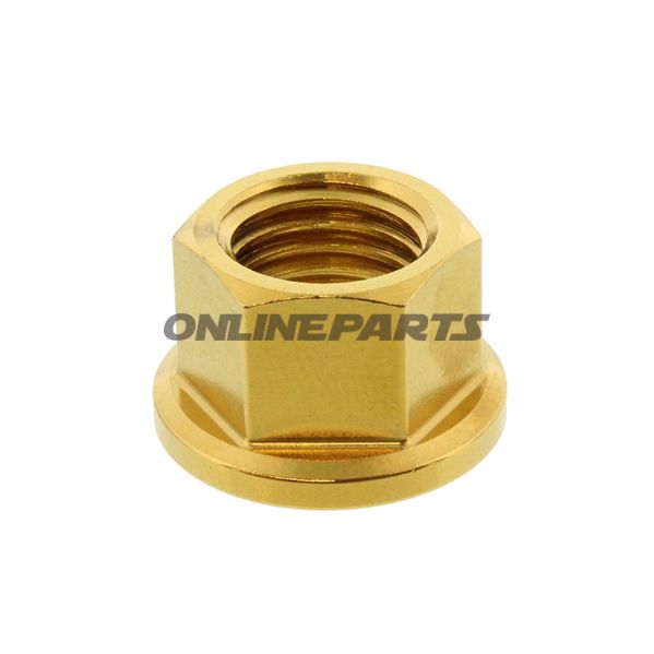 Nut Rear Sprocket Proboltm12x1.50Mm Stainless Steel A4 Gold