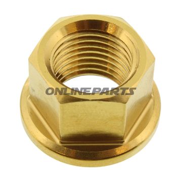 Nut Rear Sprocket Proboltm12x1.25Mm Stainless Steel A4 Gold