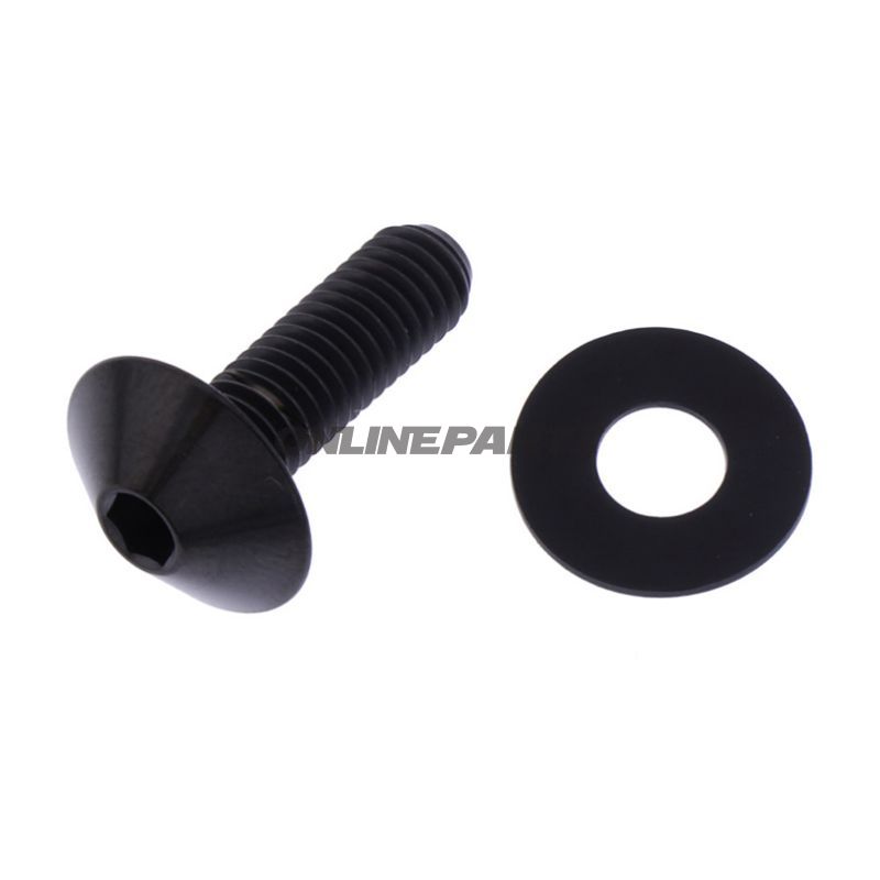 Dome Head Bolt Proboltm5x0.8Mm 16Mm Titan Black