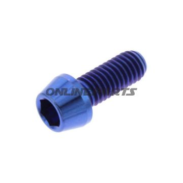 Cone Head Bolt Proboltm6x1.00Mm 15Mm Titan Blue