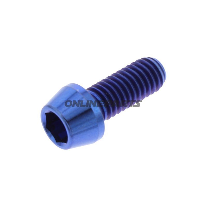 Cone Head Bolt Proboltm6x1.00Mm 15Mm Titan Blue