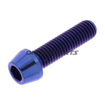 Cone Head Bolt Proboltm8x1.25Mm 30Mm Titan Blue