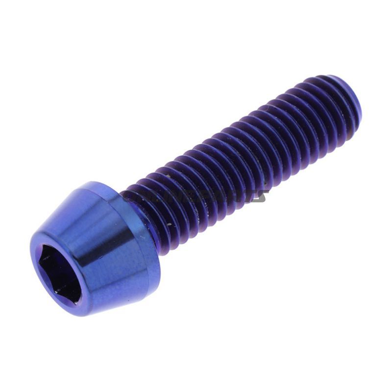 Cone Head Bolt Proboltm8x1.25Mm 30Mm Titan Blue