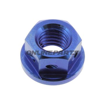 Nut Rear Sprocket Proboltm8x1.25Mm Titan Rac Blue