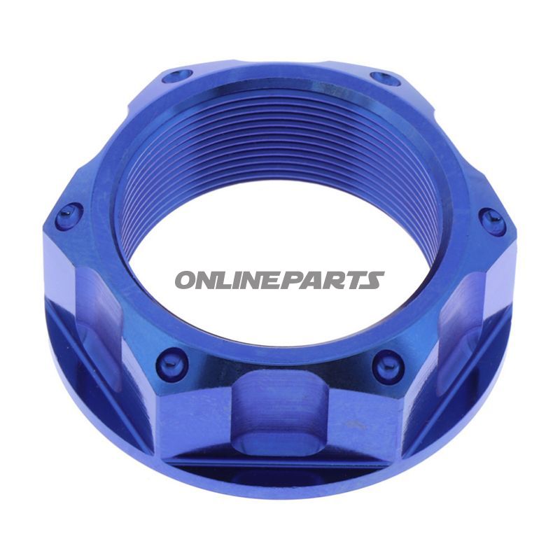 Probolt Steering Stem Nutm28x1.00Mm Titanium Blue