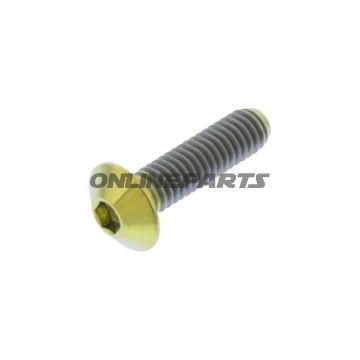 Dome Head Bolt Proboltm4x0.7Mm 15Mm Titan Gold