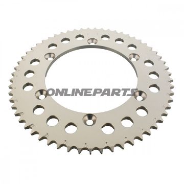 Rear Sprocket Alu 59 Tooth Pitch 428 Silveresj Inner Diameter 136 Bolt Spacing 156