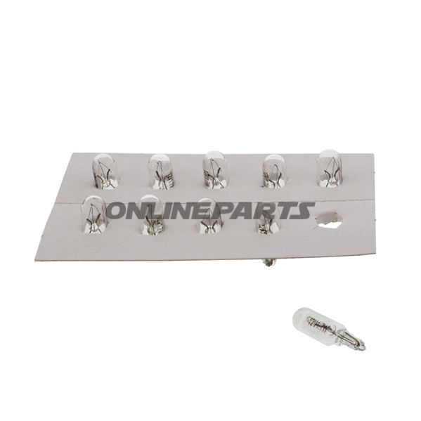 Bulb 12V1.7W Jmpw2.1X6.5D 10 Pcs