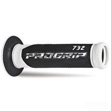 Grips 732 Black/Whitedurchmesser 22 / 25 Mm. Länge 125 Mm Offen