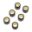 Roller Weight Kit 6.5 G Jmp16x13mm Cont 6 Pcs
