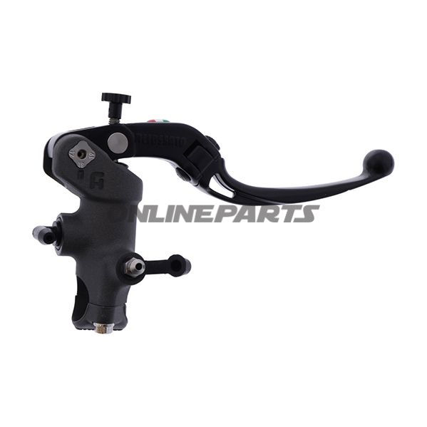 Br Armatur Hydraulic Black Accossato19x17-18-19 Folding Lever 22Mm