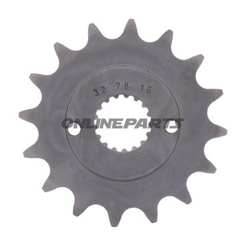 Front Sprocket 16 Tooth Pitch 520Narrow Spline Inner Diameter 21/23