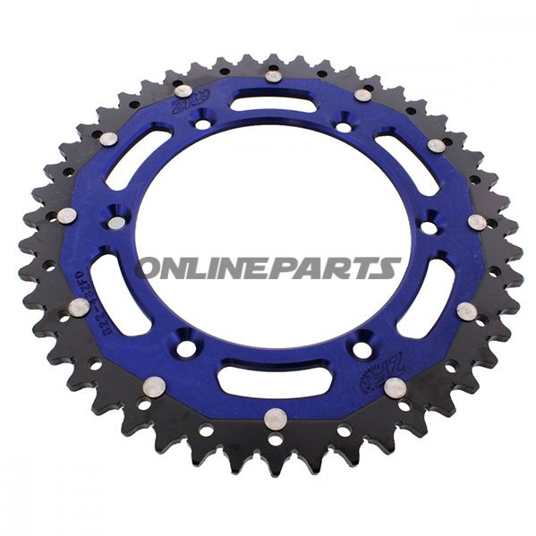 Rear Sprocket Dual 48 Tooth Pitch 520 Bluezf Inner Diameter 136 Bolt Spacing 156
